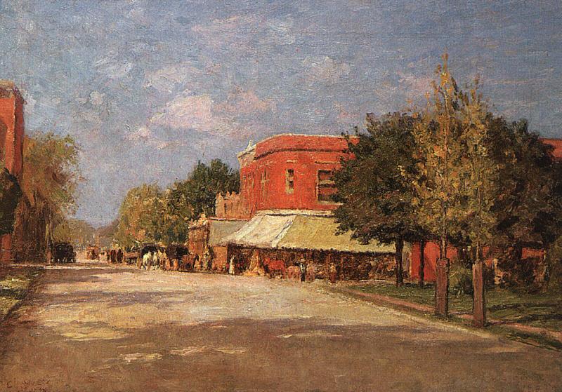 Theodore Clement Steele Street Scene